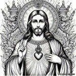 Coloring the Redeemer’s Heart: A Sacred Heart Journey
