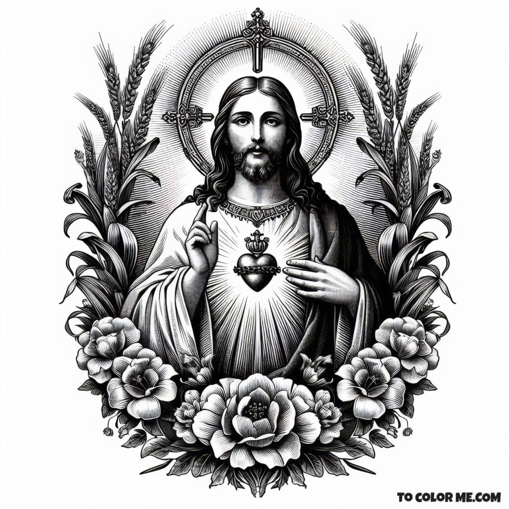 Colorful Devotion to Jesus’ Sacred Heart