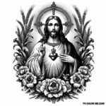 Colorful Devotion to Jesus’ Sacred Heart