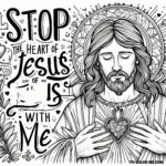 Behold the Heart of Jesus: A Coloring Devotion