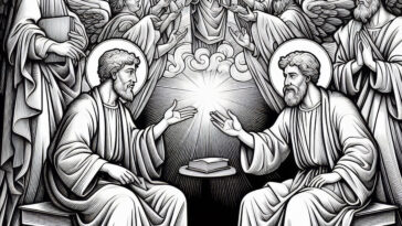 Apostolic Harmony: Coloring Saint Barnabas and Paul