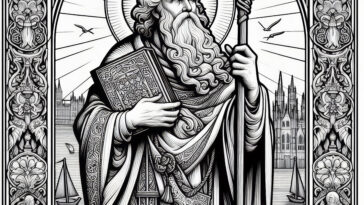 Coloring the Converter: Saint Columba’s Mission in Ireland