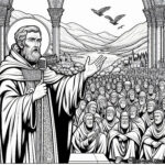 Saint Columba of Iona: A Coloring Chronicle of Faith