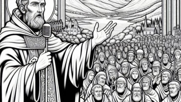 Saint Columba of Iona: A Coloring Chronicle of Faith