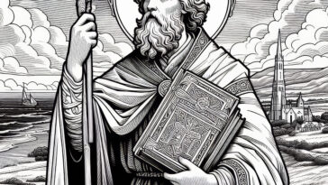 The Gifted Teacher: Saint Columba’s Coloring Book