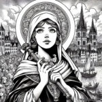 Medieval Majesty: Color Saint Margaret’s Scottish Legacy
