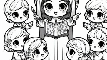 Saint Margaret’s Love: Coloring Pages for the Queen of Scots