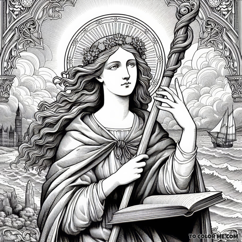 Coloring the Queen: Saint Margaret of Scotland’s Devotion