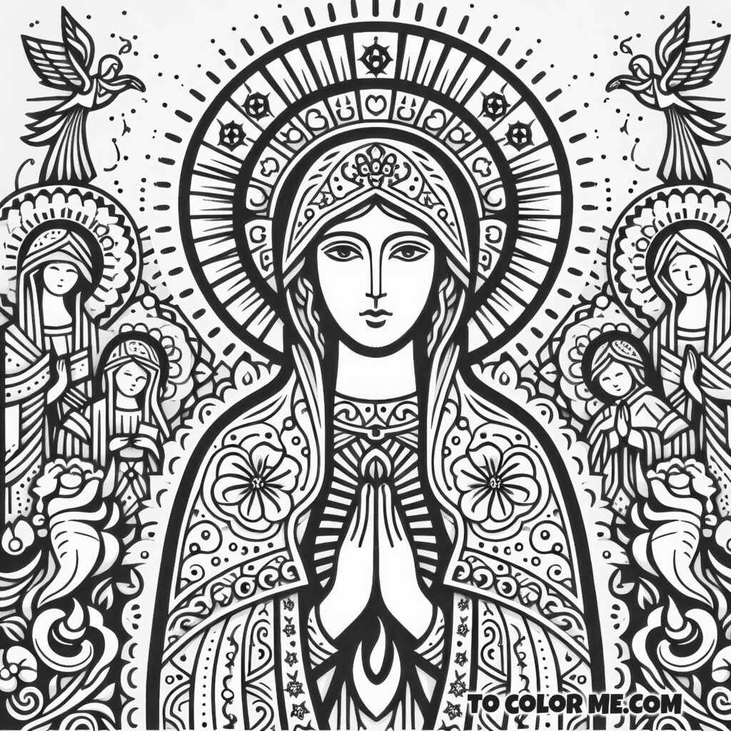 Miraculous Icon: Lady of Czestochowa Activity