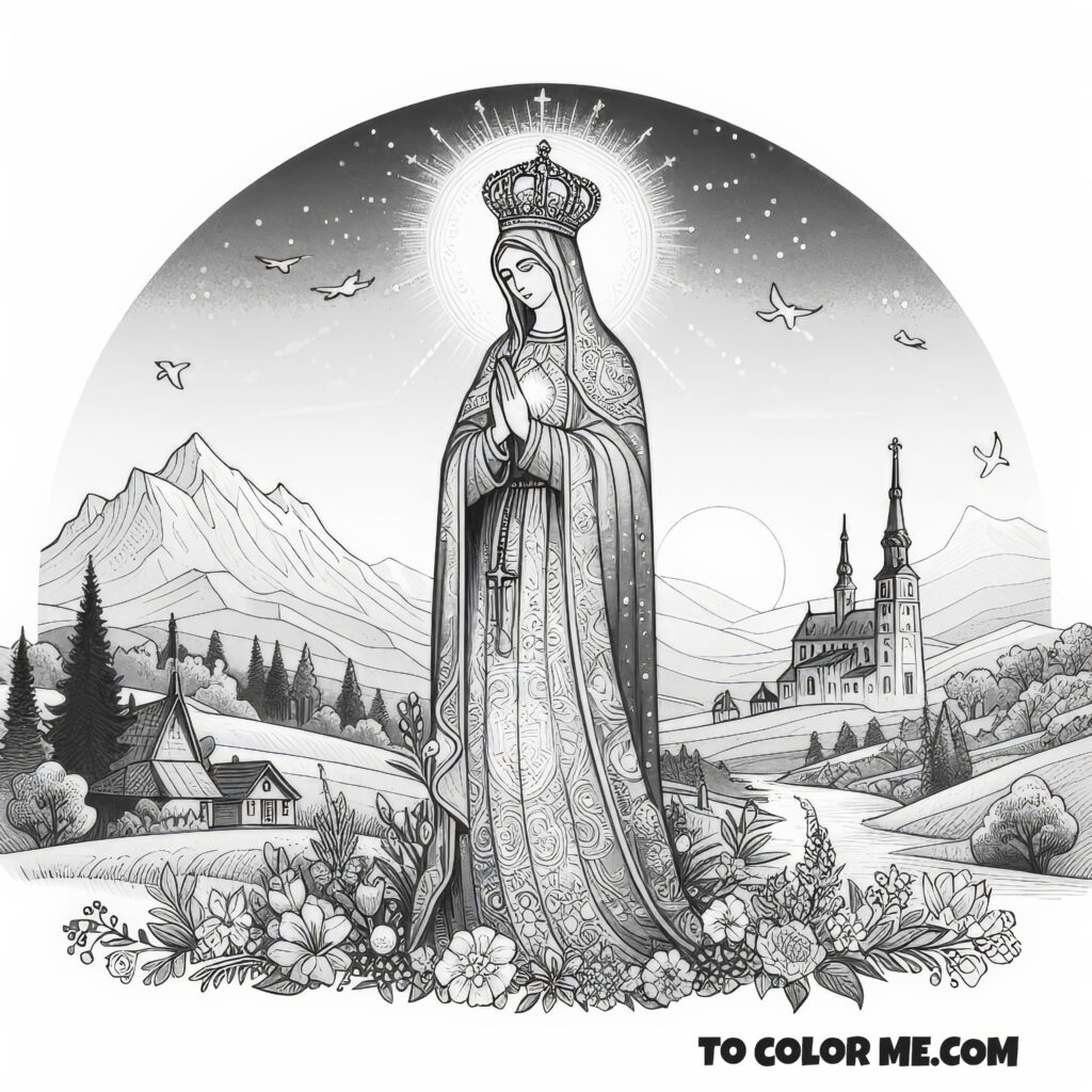 Medieval Madonna: Lady of Czestochowa Page