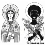 St. Helen's Gift: Our Lady of Czestochowa Sheet