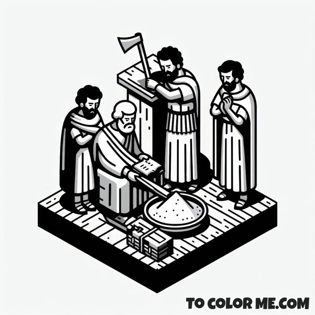 Faithful to the End: Sts. Pontian and Hippolytus Coloring Pages