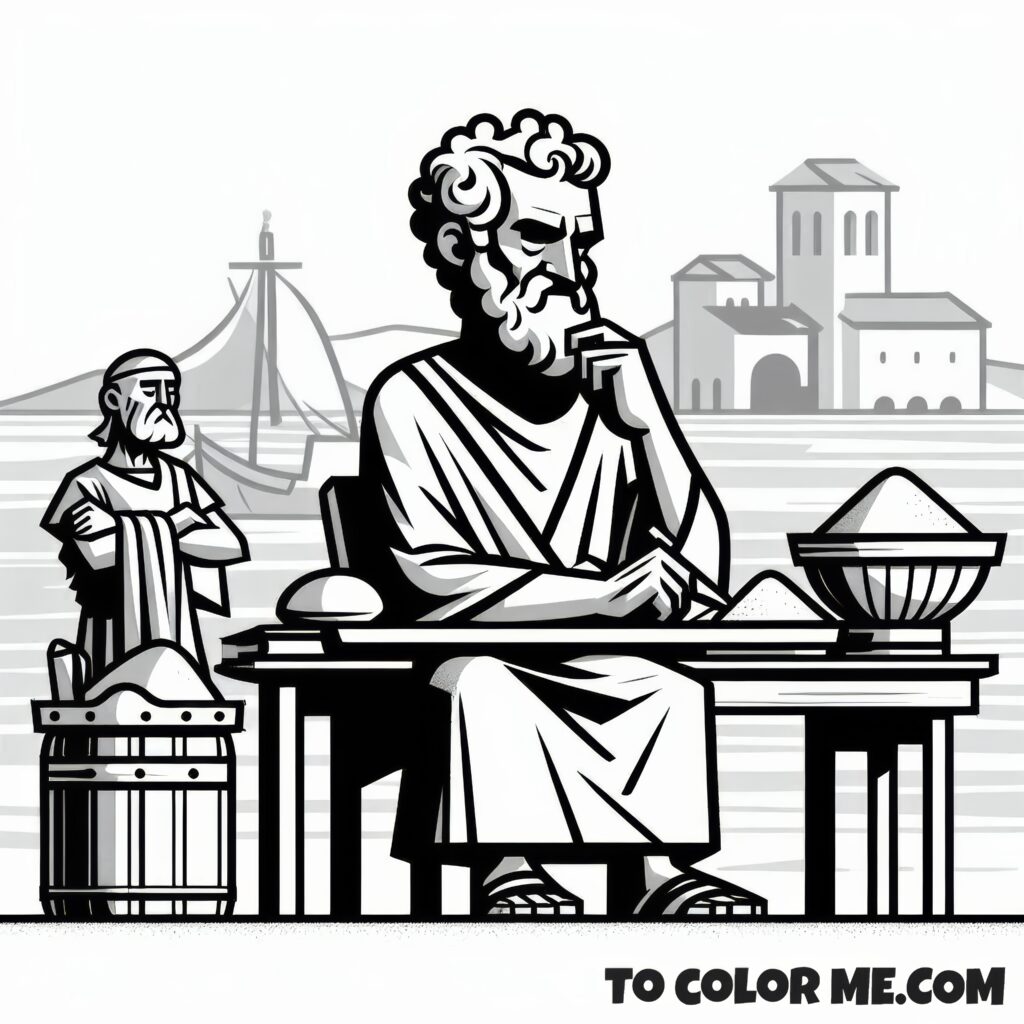 Christian Reconciliation: Pontian and Hippolytus Coloring Pages