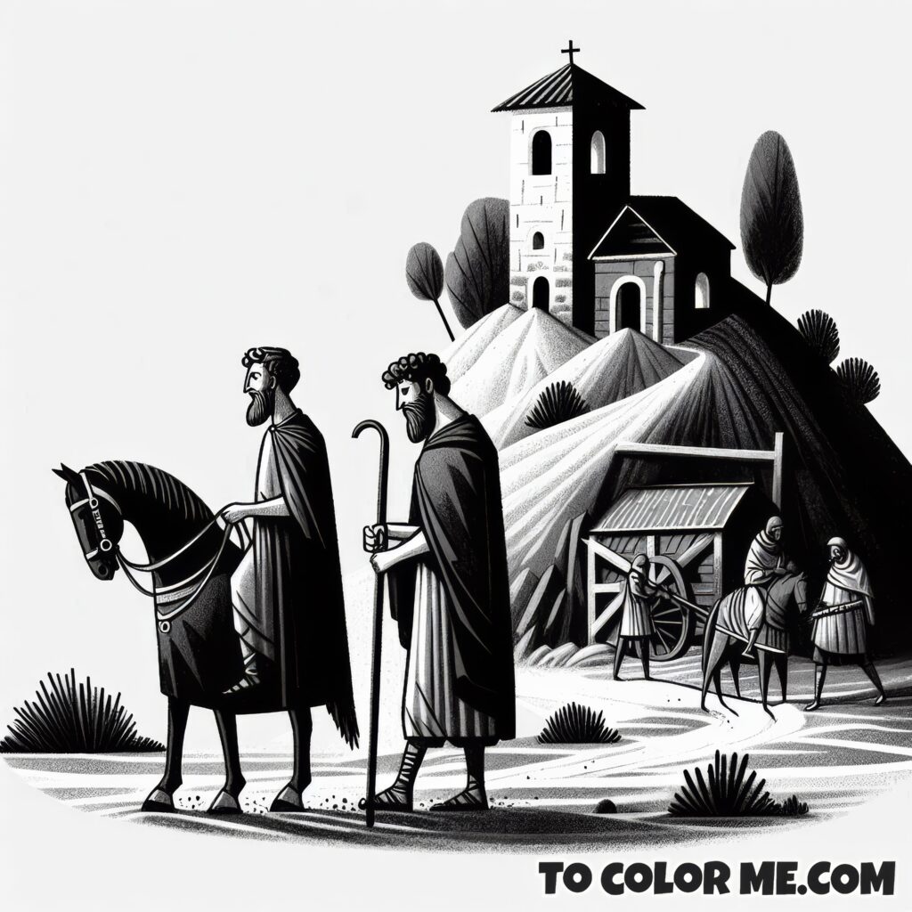Papal Martyr: Saint Pontian Coloring Book