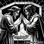 Unity in Martyrdom: Sts. Pontian and Hippolytus Coloring Book