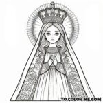 Our Lady's Dominion: Catholic Coloring Activity