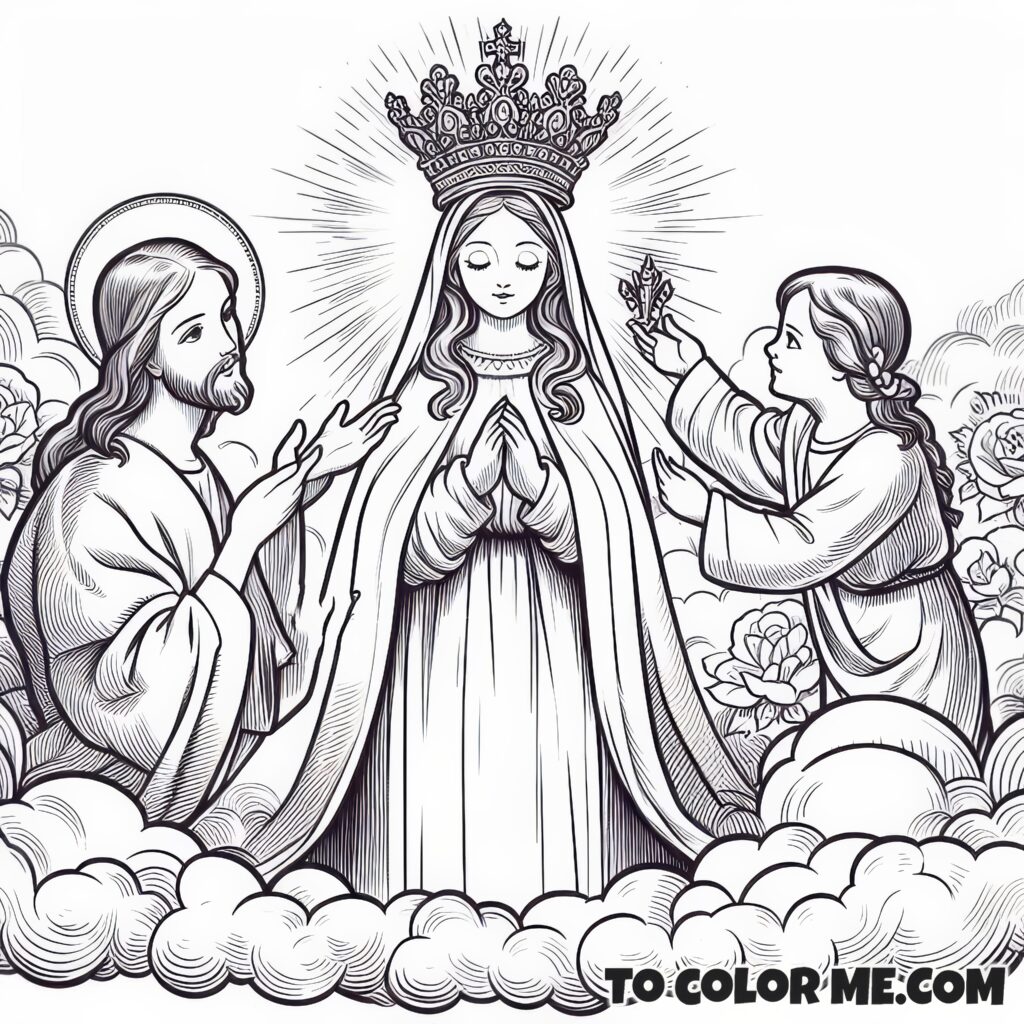 Queen of Divine Love: Catholic Art Page