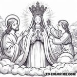 Queen of Divine Love: Catholic Art Page
