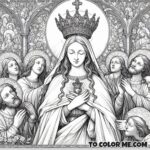 Heavenly Court of Mary: Queenship Activity