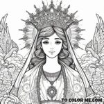 Mary's Celestial Reign: Queenship Art Page