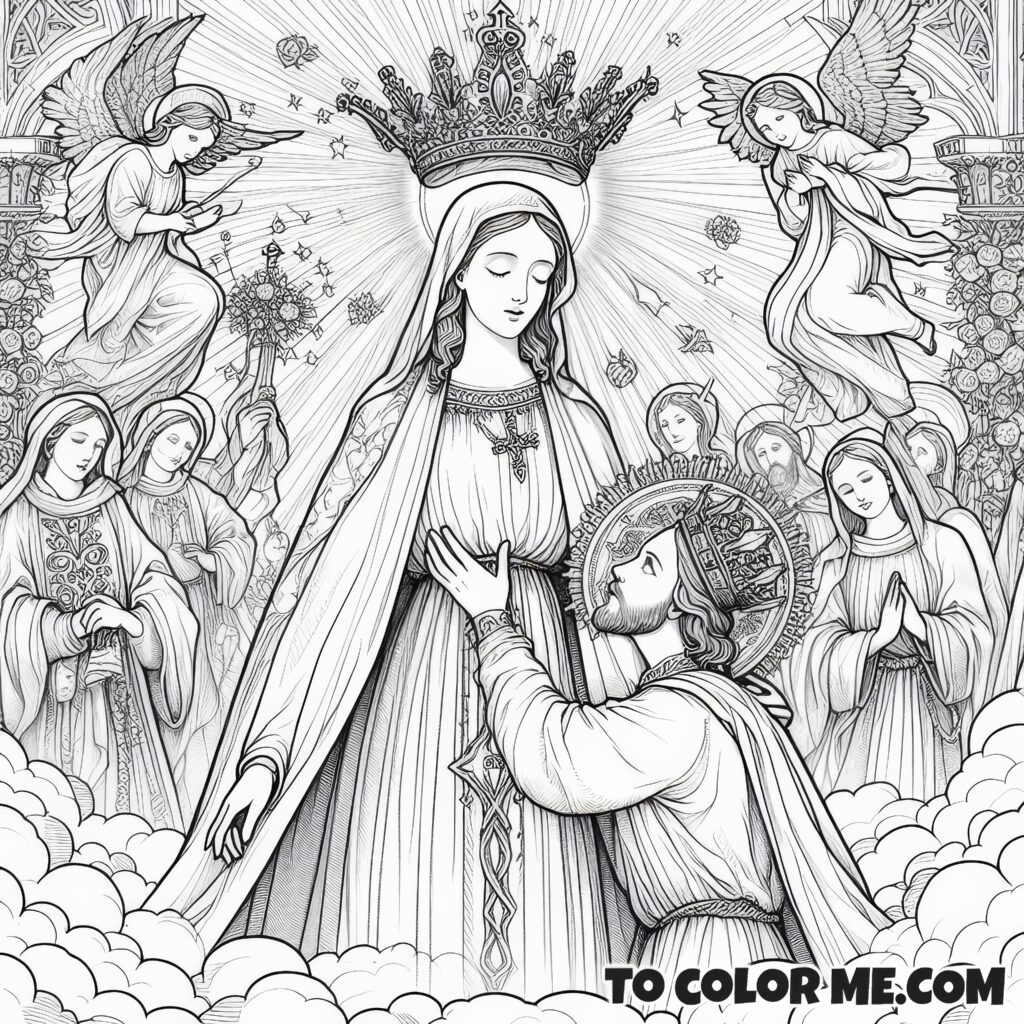 Mary's Regal Attributes: Queenship Activity