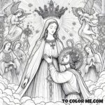 Mary's Regal Attributes: Queenship Activity