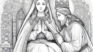 Our Lady's Divine Regency: Queenship Sheet