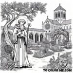 Monica's Son: Saint Augustine Coloring Sheet