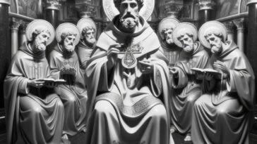 Hedonist to Holy: Augustine Coloring Page