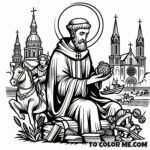 Grace Defender: Augustine Coloring Activity
