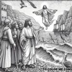 Saint Bartholomew: Apostle and Martyr Coloring Page