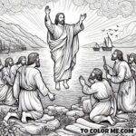 Nathanael the Apostle: Coloring Sheet