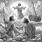 Apostle Without Duplicity: Bartholomew Coloring Page
