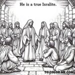 Martyr of Armenia: St. Bartholomew Coloring Page