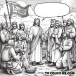 Apostle to India: St. Bartholomew Coloring Sheet