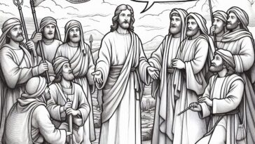 Apostle to India: St. Bartholomew Coloring Sheet