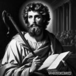 Faithful Disciple: St. Bartholomew Coloring Page