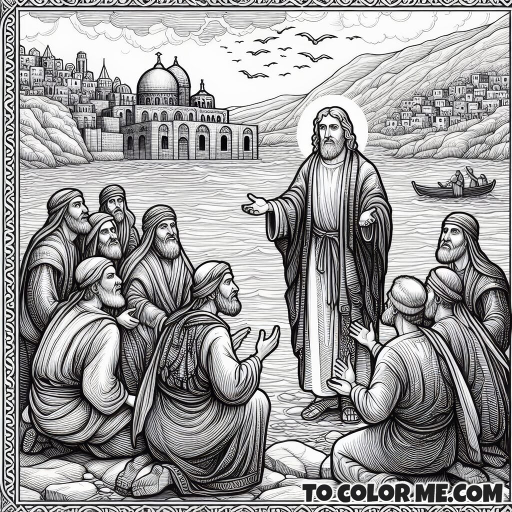 Armenian Missionary: Bartholomew Coloring Sheet