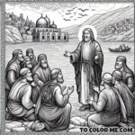 Armenian Missionary: Bartholomew Coloring Sheet