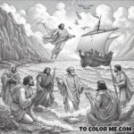 Saint of Sincerity: Bartholomew Coloring Page