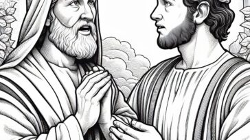 Resurrection Witness: St. Bartholomew Coloring Sheet