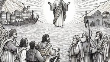 Apostle's Journey: Bartholomew Coloring Activity
