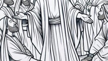 Crown of Martyrdom: St. Bartholomew Coloring Page