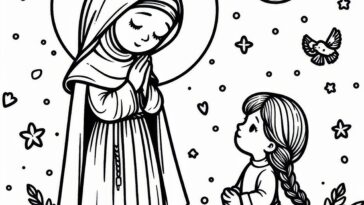 Bride of Poverty: St. Clare of Assisi Coloring Book