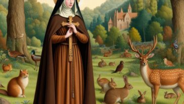 Medieval Mystic: Saint Clare Coloring Pages