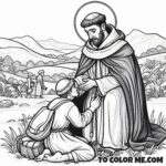 Founder of Dominicans: St. Dominic Coloring Book