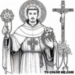 Catholic Reformer: Saint Dominic Coloring Book