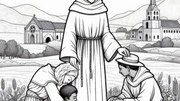 Patron of Scientists: St. Dominic Coloring Pages