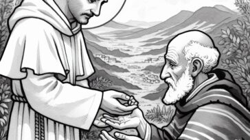Ascetic Preacher: St. Dominic Coloring Book
