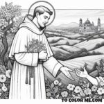 Dominican Legacy: Saint Dominic Coloring Pages